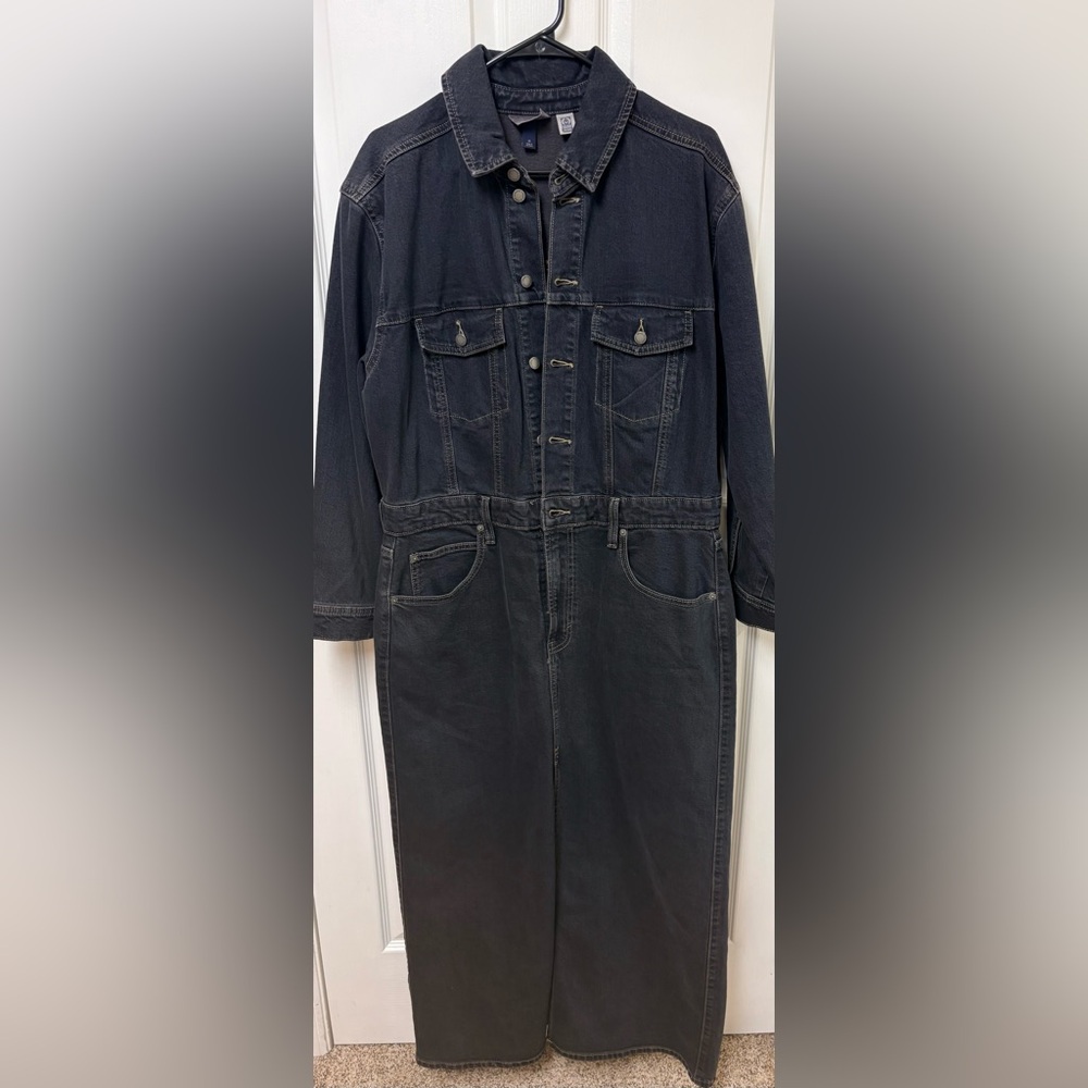 Jean maxi dress